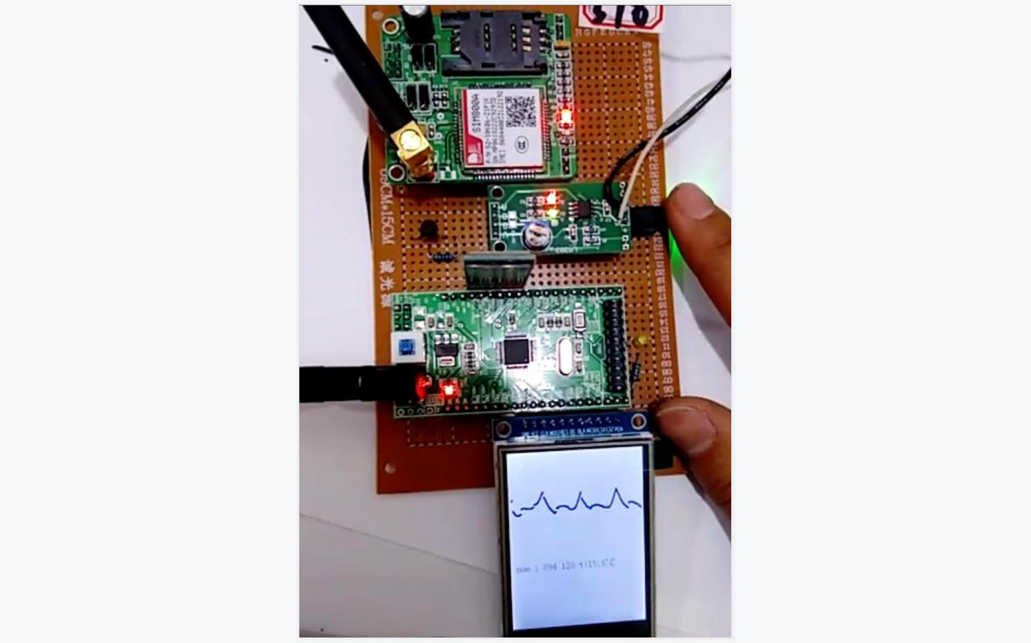 基于STM32单片机的智能手环健康检测家庭健康监护系统心率蓝牙手机APPTFTGSM短信DIY开发板套件19378哔哩哔哩bilibili