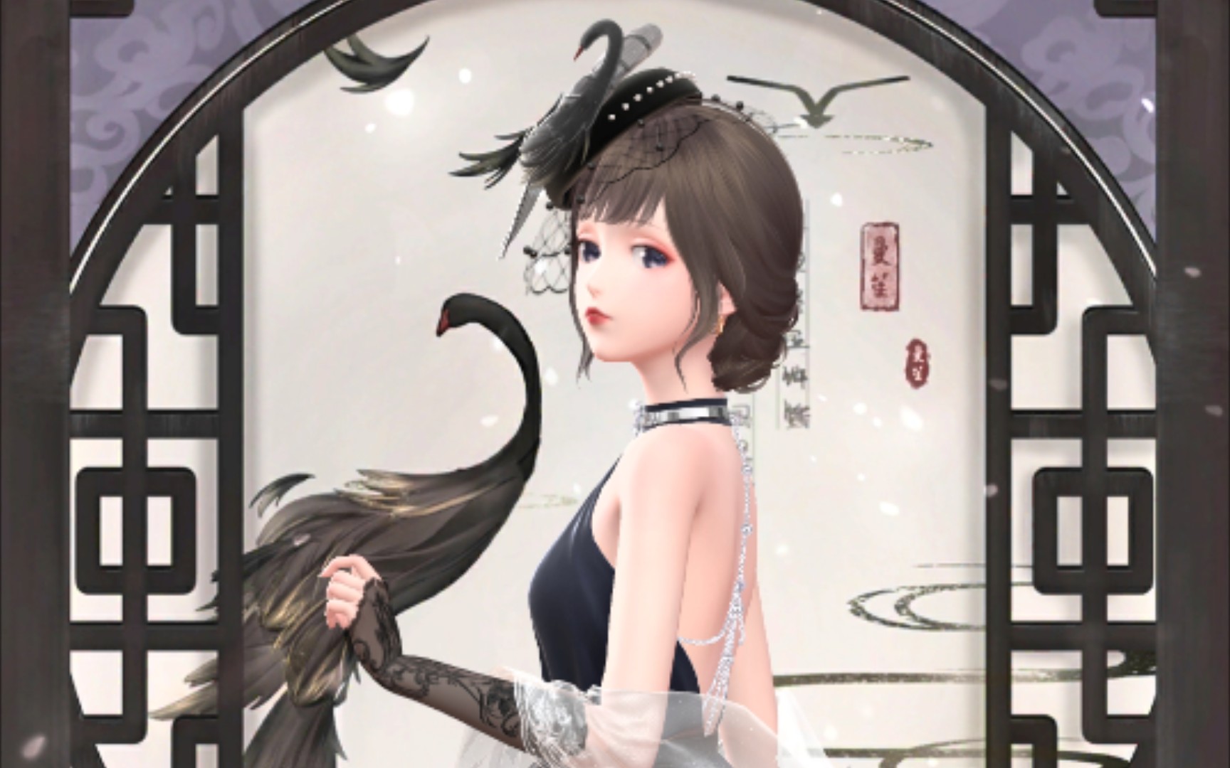 【闪耀暖暖】新章节套装幽兰影裙子搭配