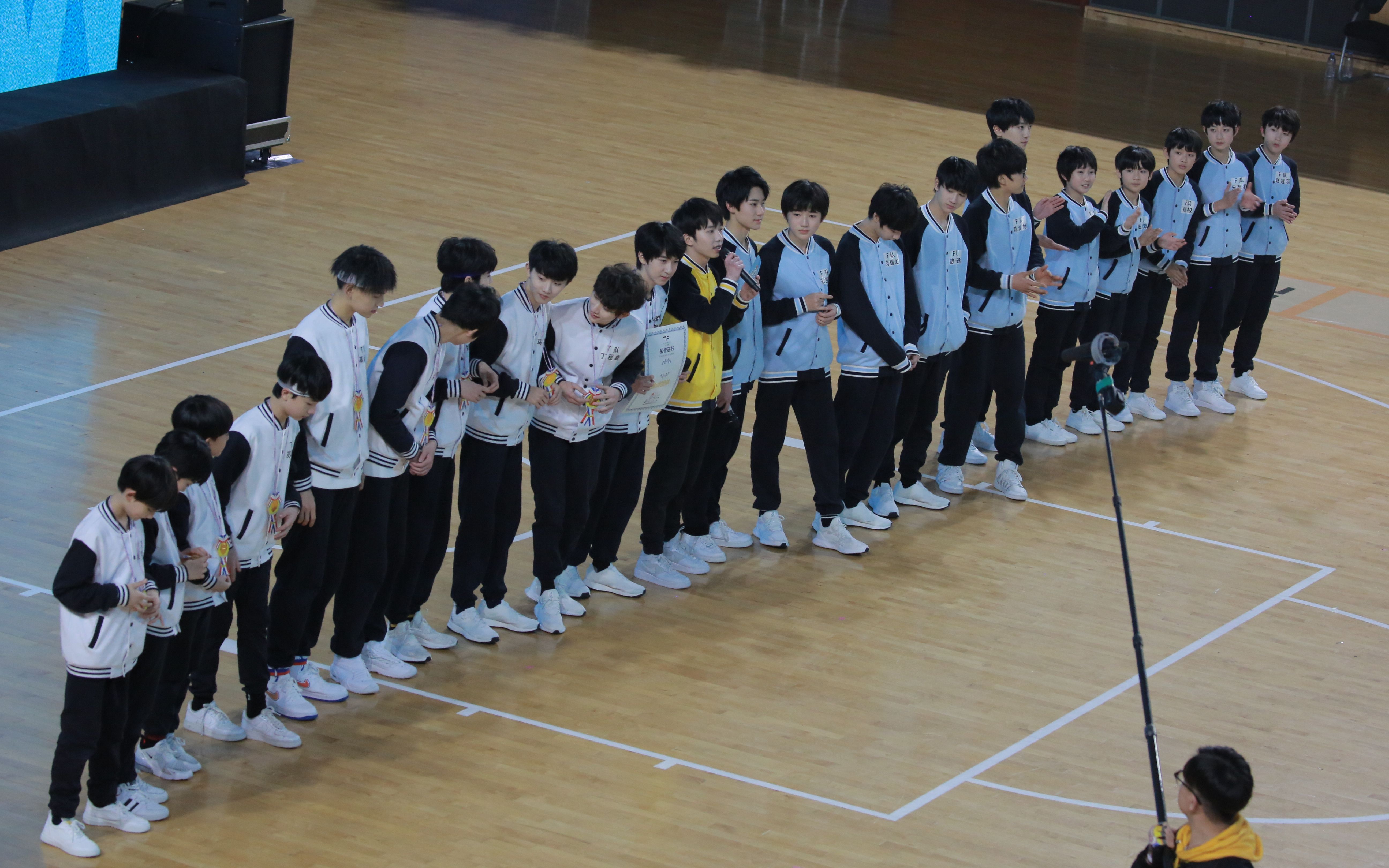 tf家族2018冬季运动会两人三足第一轮第二轮雪姬精饭拍