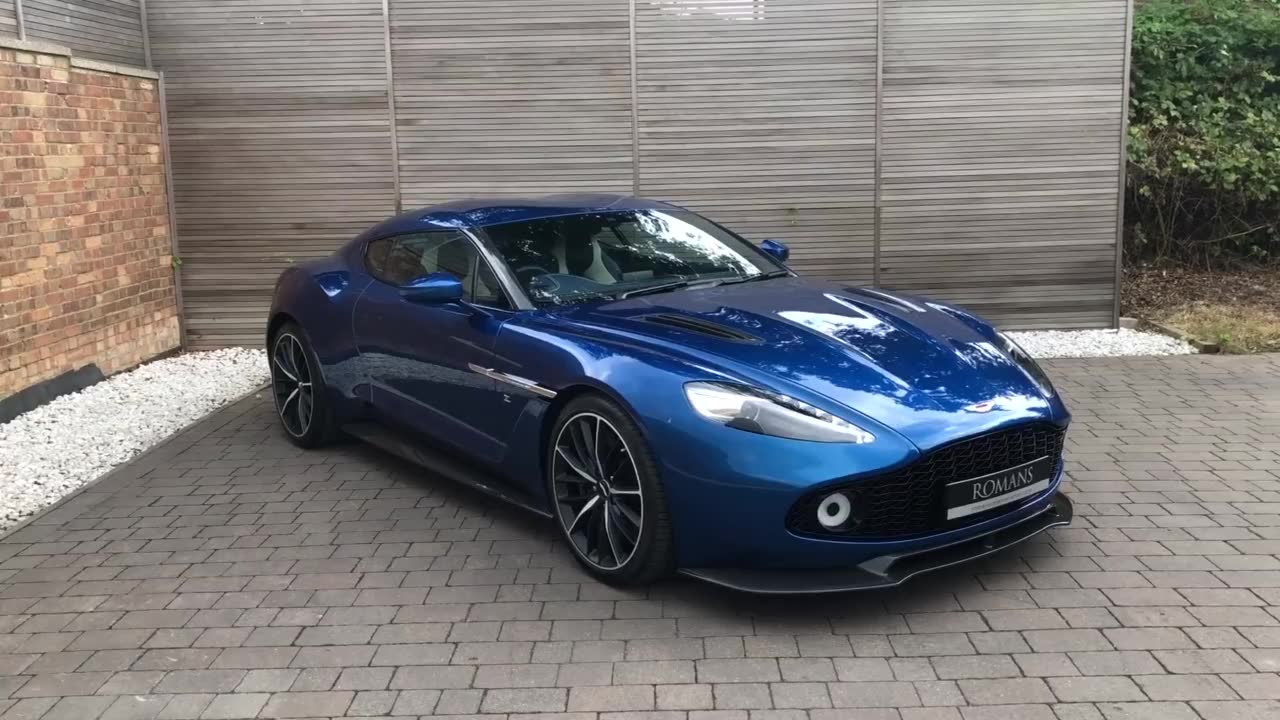 aston martin vanquish zagato coupe