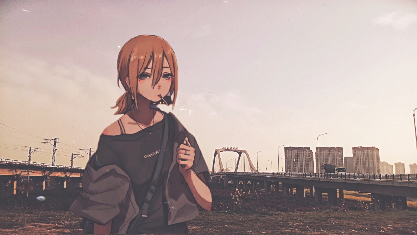 朋克〗"阳光明媚的晴天,和她出来散散心吧"