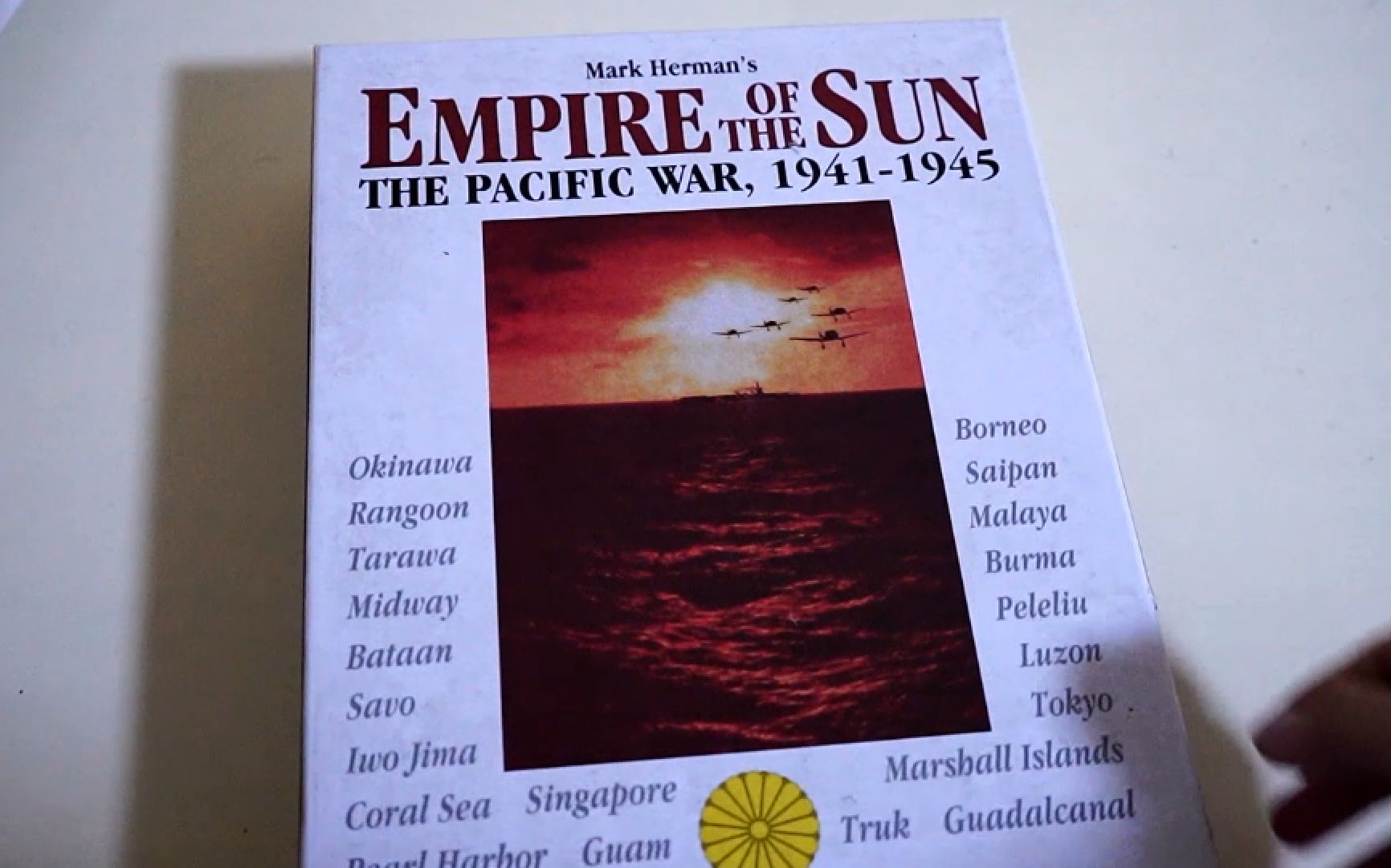 [图]卡驱兵棋 太阳帝国（ Empire of the Sun）视频战报1： 初设与规则简单讲解