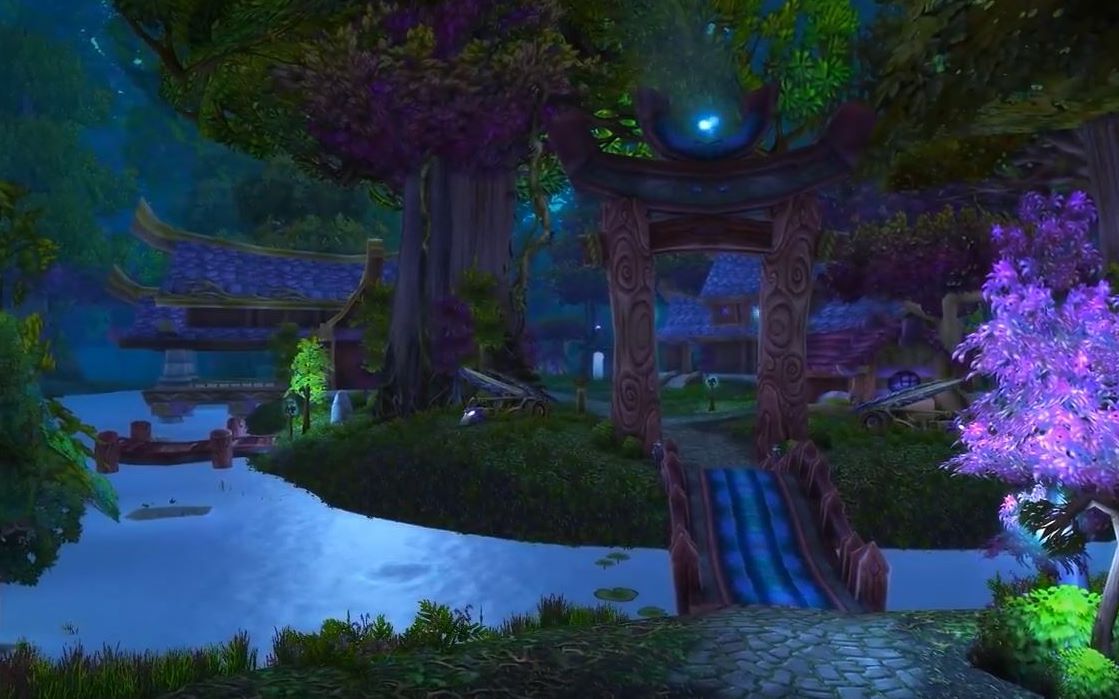 暴雪游戏宣传片:魔兽世界-音乐场景-灰谷(2005-5)_哔哩哔哩_bilibili