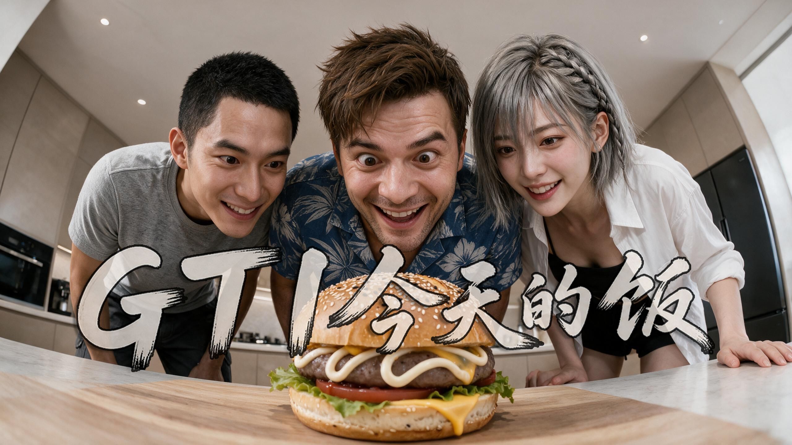 【三角洲行动】GTI今天的饭 街头汉堡