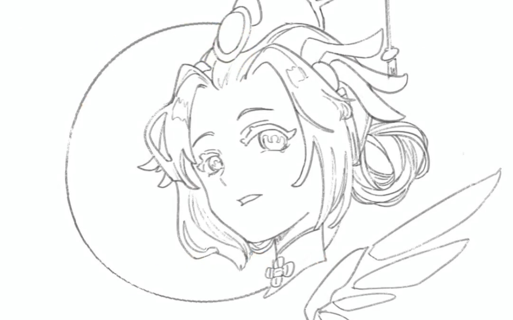 软件:procreate 第一次画的守望先锋的天使!