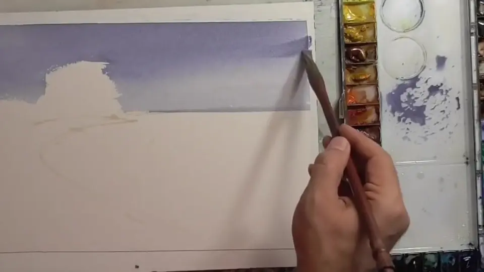 搬运YOUTUBE 水彩How to paint reflections in watercolor by javid 