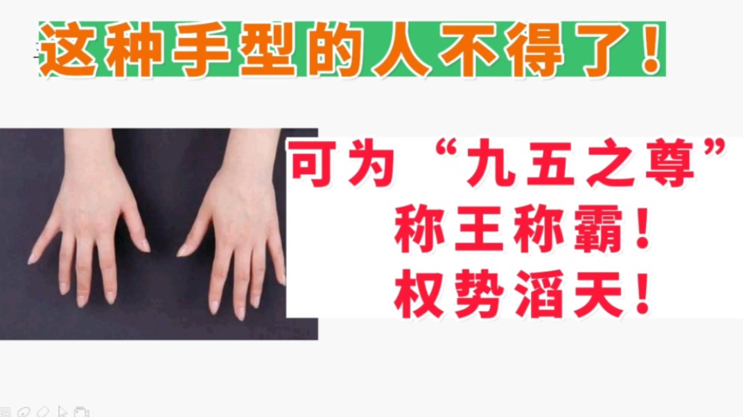 独步天下第一相术之安徽相法手型解析,这种手型富贵命,九五之尊,拜将封侯!哔哩哔哩bilibili