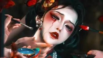 “蝴蝶，却一生都无法看见太阳。”红蝶的一生太苦了