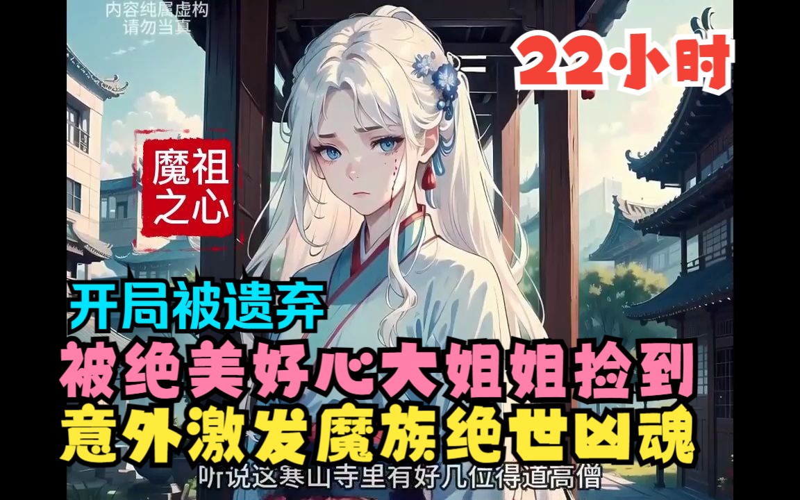 [图]【22小时】五个魔族祖师把修为全给了我，开局1岁被家族遗弃，好心的绝美大姐姐捡到了我！意外激发了我的绝世魔祖凶魂！从此逆天改命!