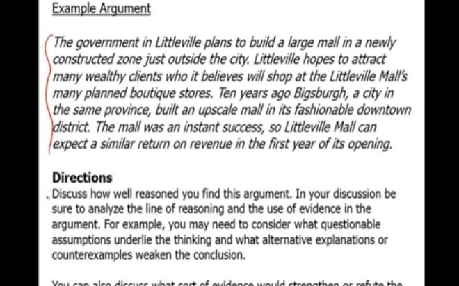 [图]Argument Task Example Magoosh GRE