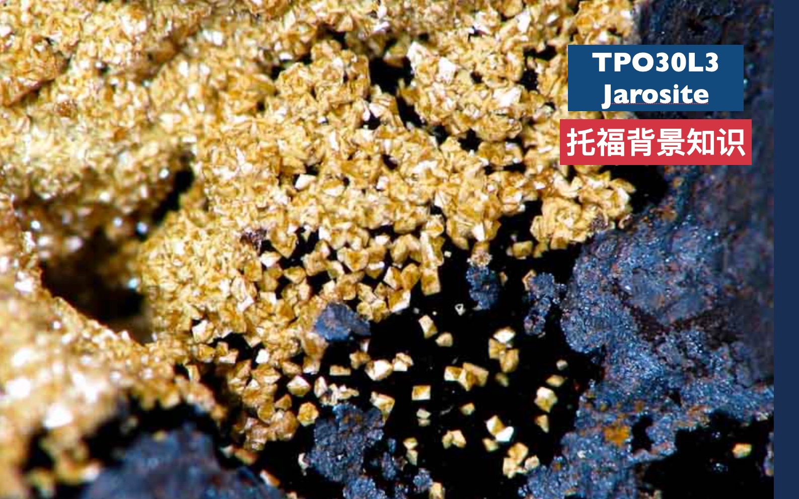 点对点托福背景知识 top30l3 jarosite