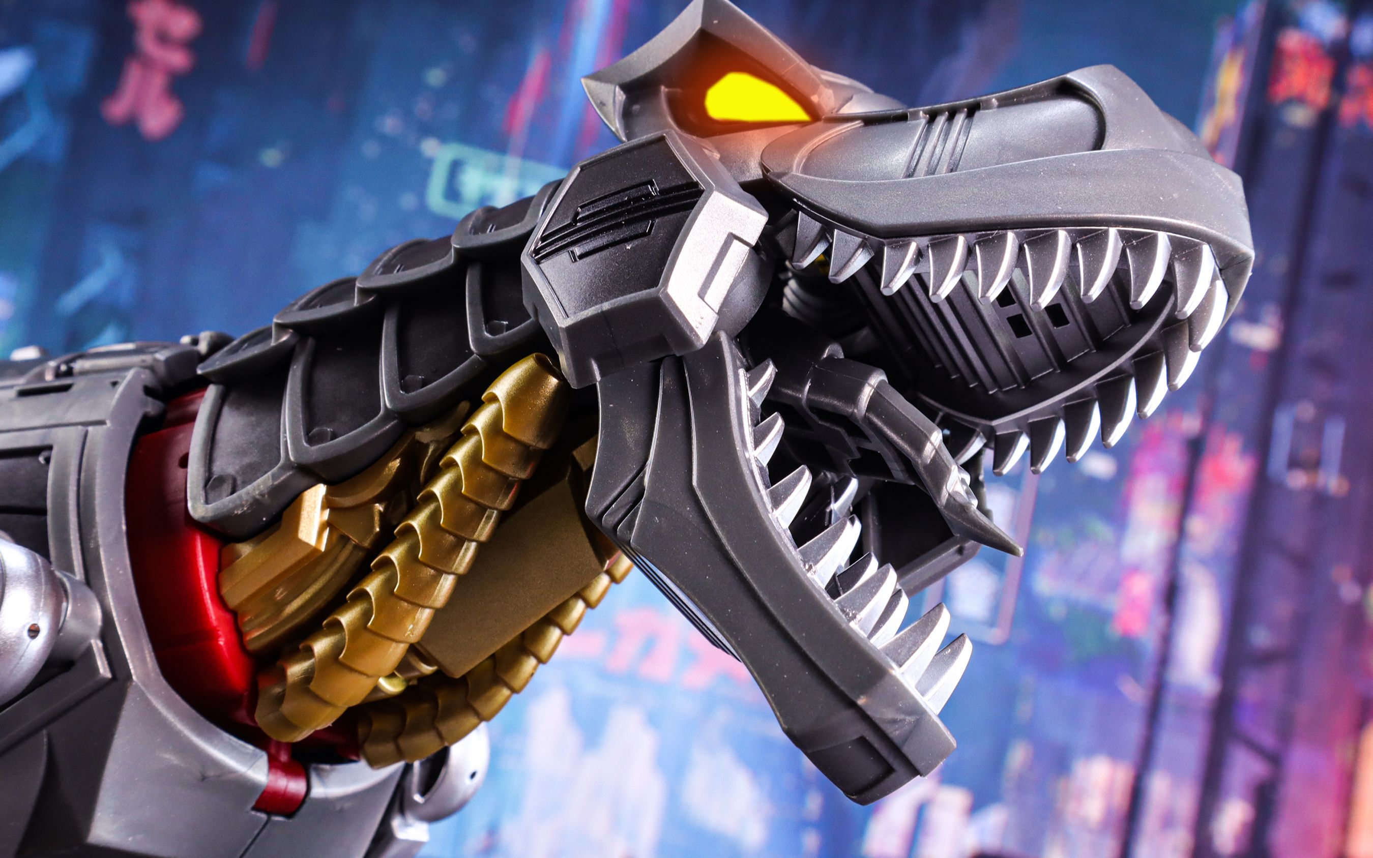 【定格动画】恐龙无敌!px钢锁 idw漫画版钢锁变形过程