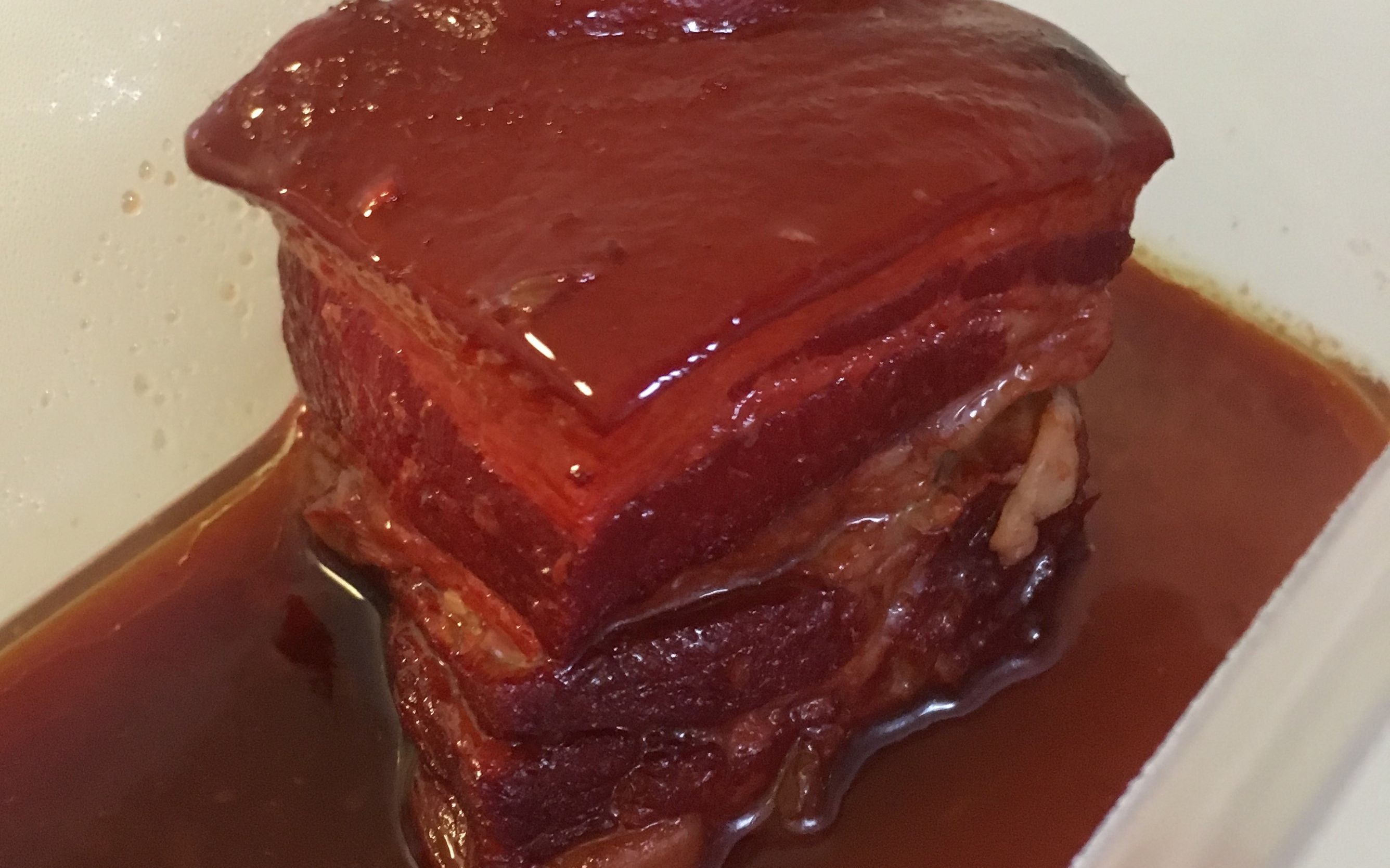 【团子的吃喝记录】上海老字号杜六房:酱汁肉(更多图片评论在微博