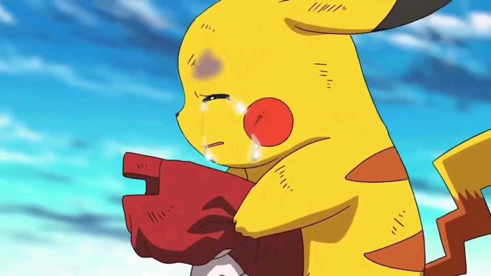 皮卡丘哭的那一刻,全世界都输了01,小智已经是皮卡丘的全世界