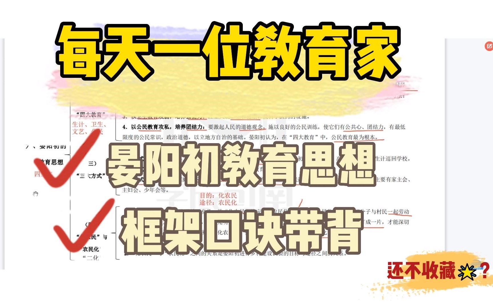 司南考研|晏阳初的教育思想|311、333教育综合框架口诀带背哔哩哔哩bilibili