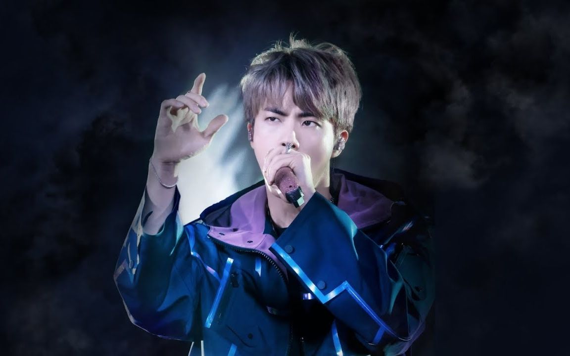 bts金硕珍jinmicdrop4k饭拍190526speakyourselftourinbrazil