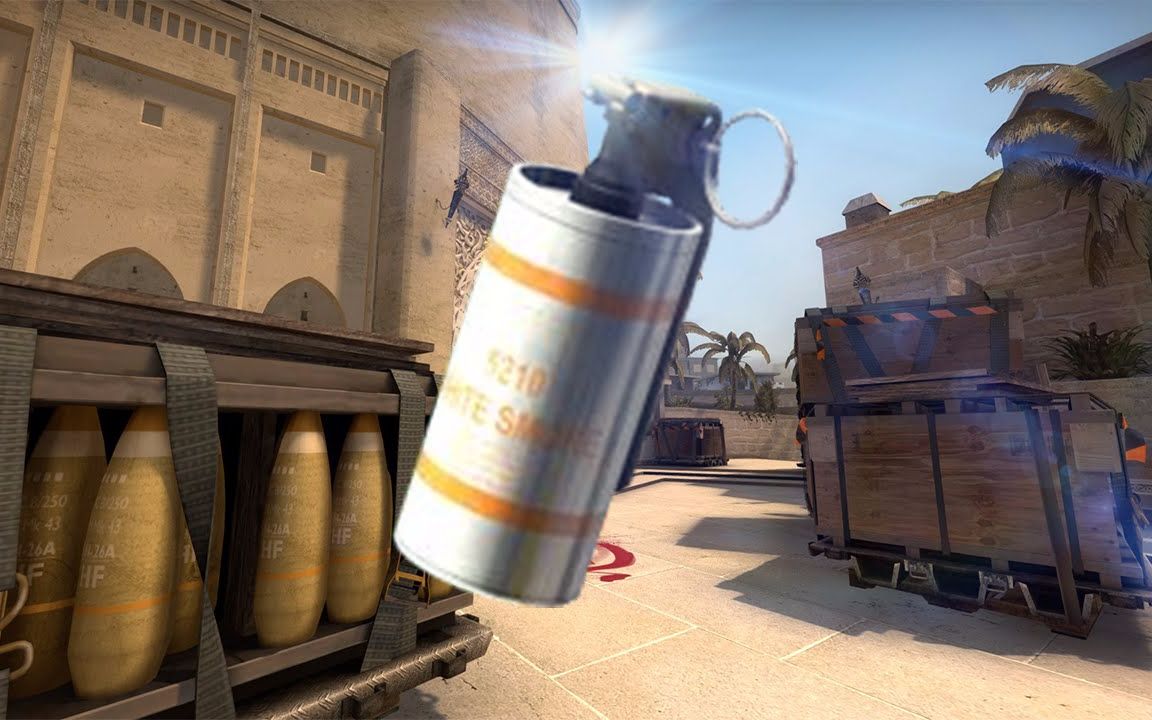 csgo教学废话少说先跟cruxal学会这颗铃铛smoke