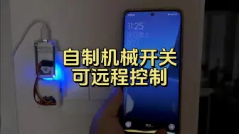 Download Video: 自制机械开关可远程控制