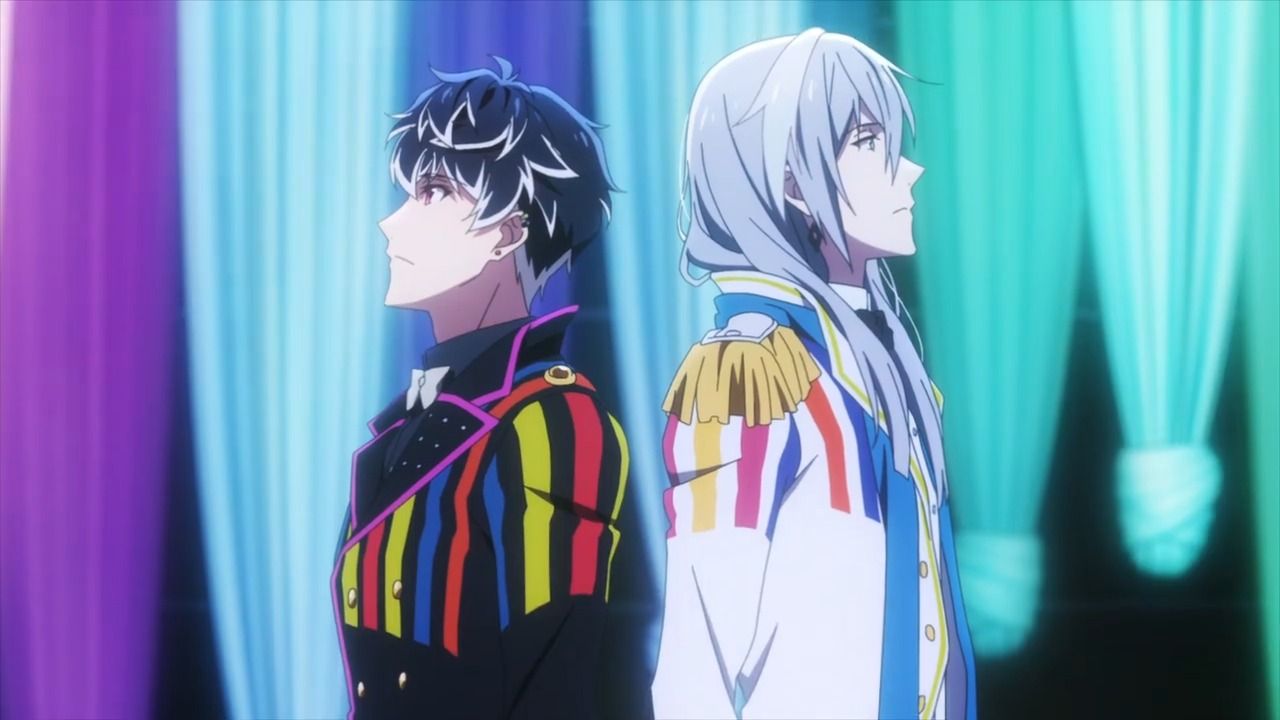 偶像星愿:《silver sky》由[re:vale]百—"春原百濑",千—"折笠千斗"
