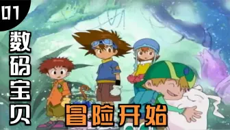 数码宝贝1：不可思议的冒险，数码宝贝登场！