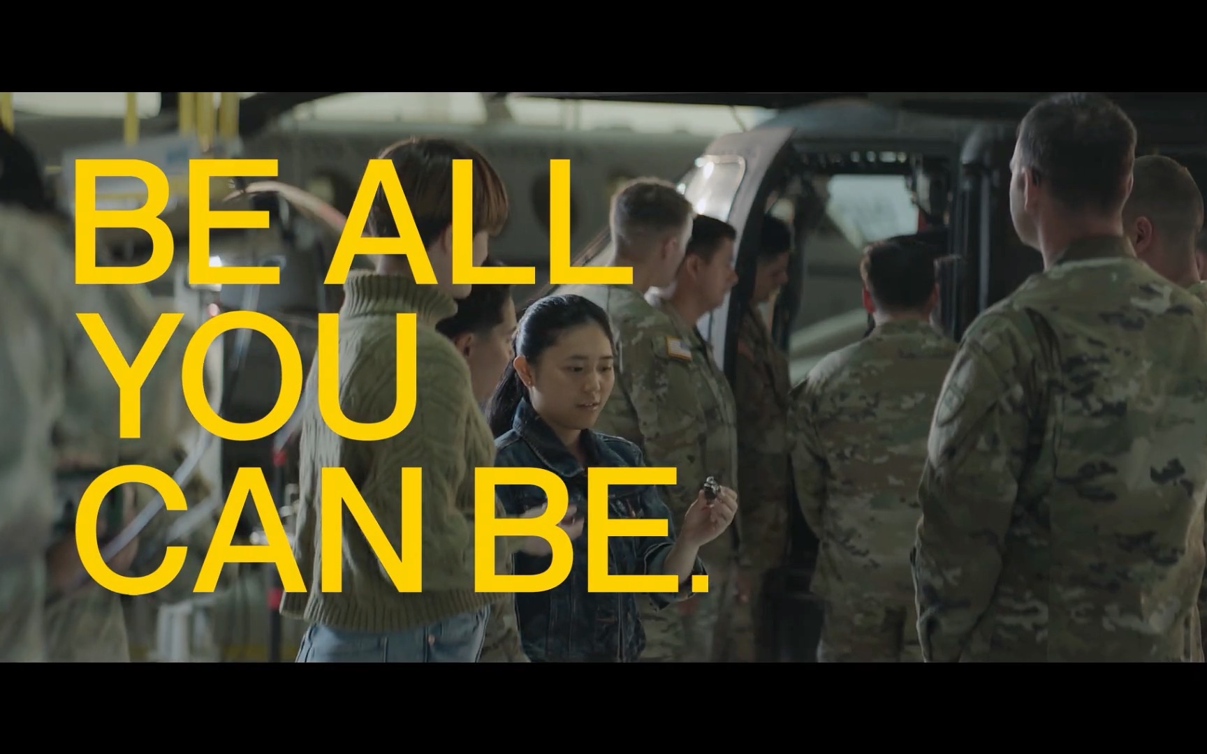 美国陆军征兵宣传片 "be all you can be.