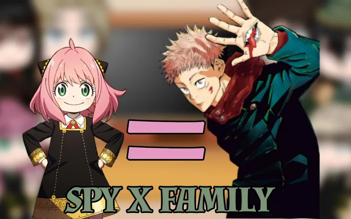 [图]Spy x Family 以 Itadori 的身份对安雅的未来做出反应 (SpyxFamily x JJK)