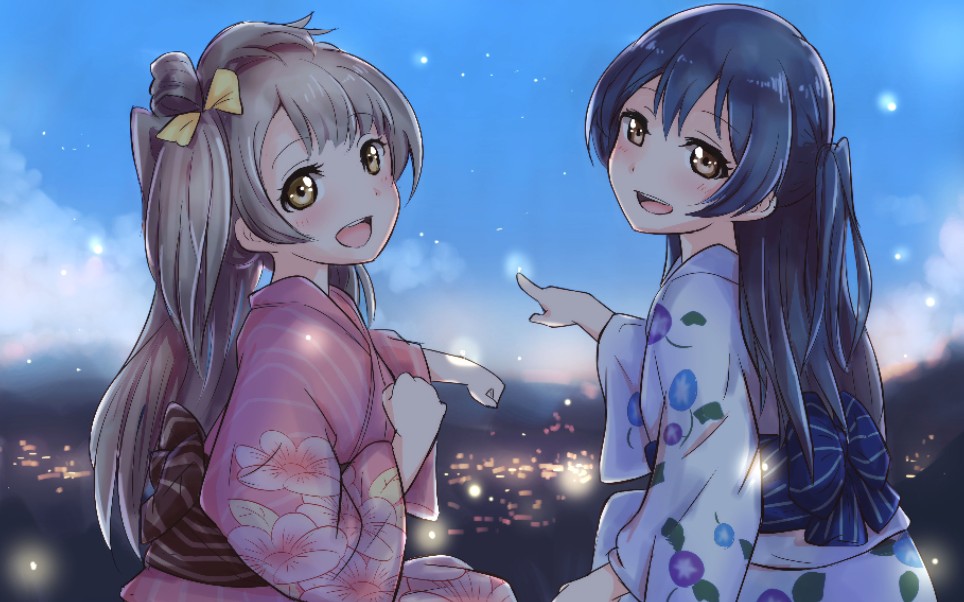 【ll国服9周年抽卡】3连暗示—!属于海未酱的夏日祭.