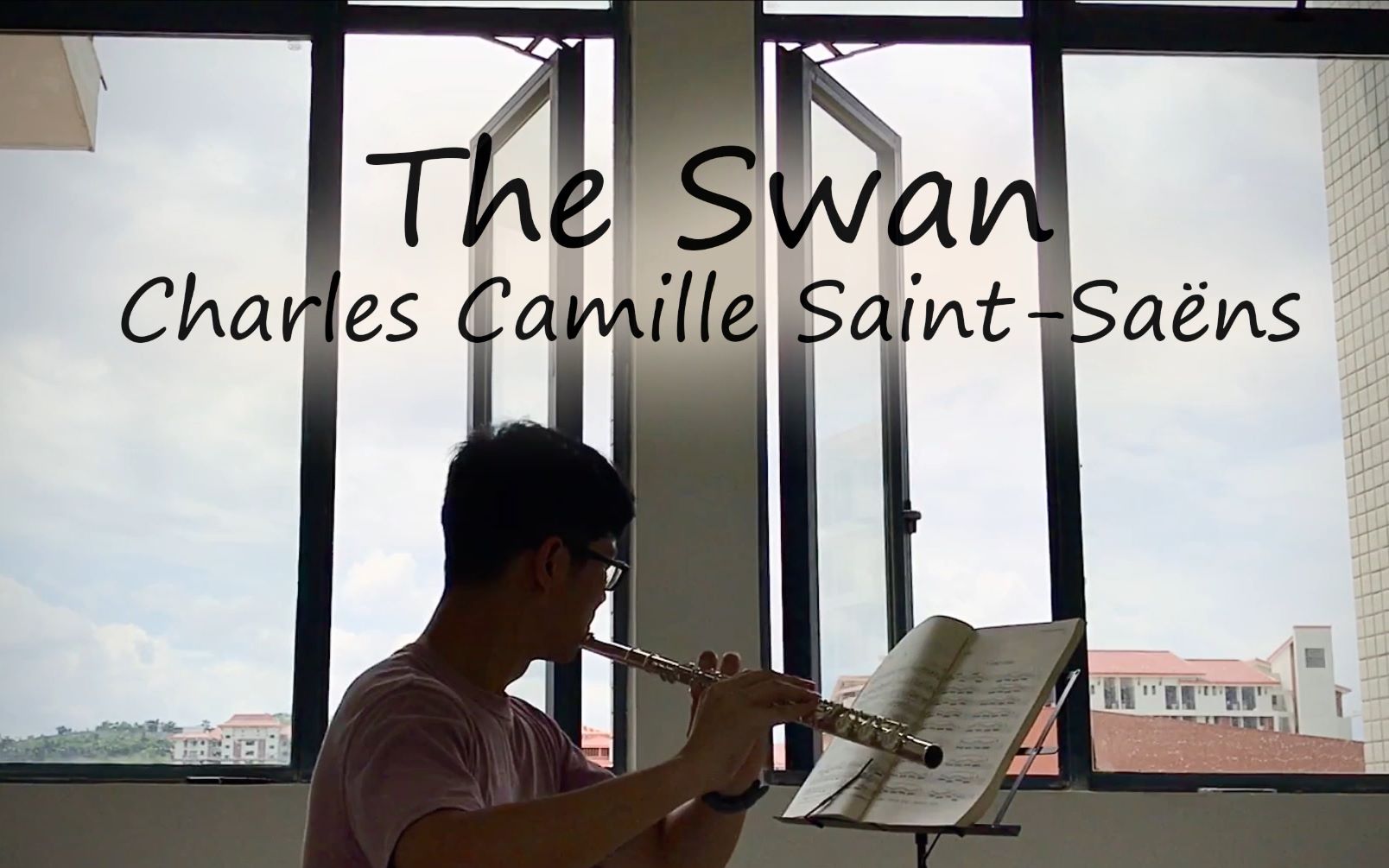 [图]【长笛】圣-桑《天鹅》The Swan - Charles Camille Saint-Saëns｜没空养生