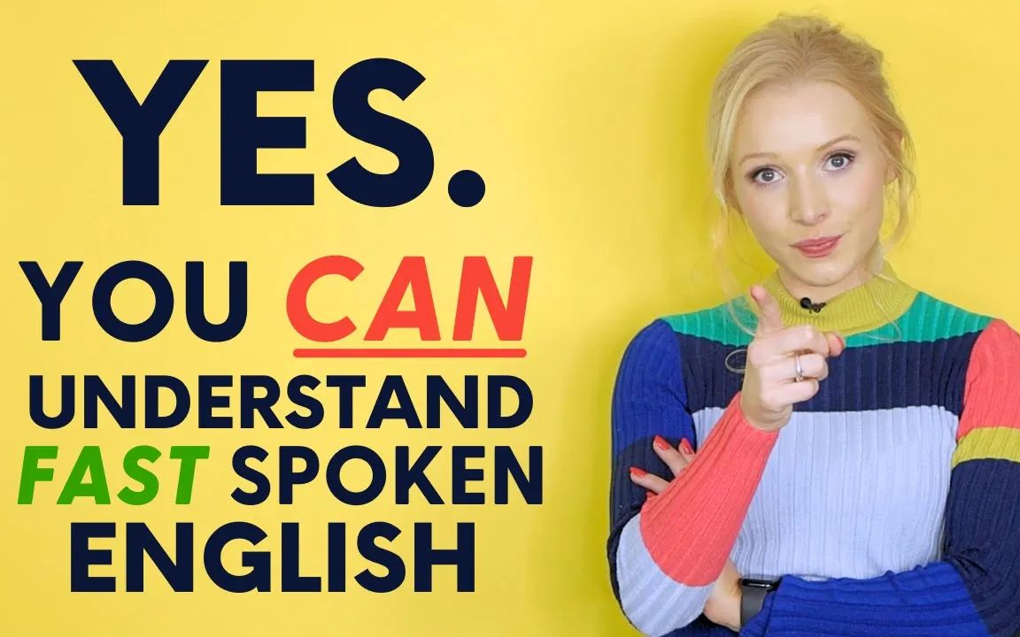 [图]【2023.6】YES, you can understand fast spoken English