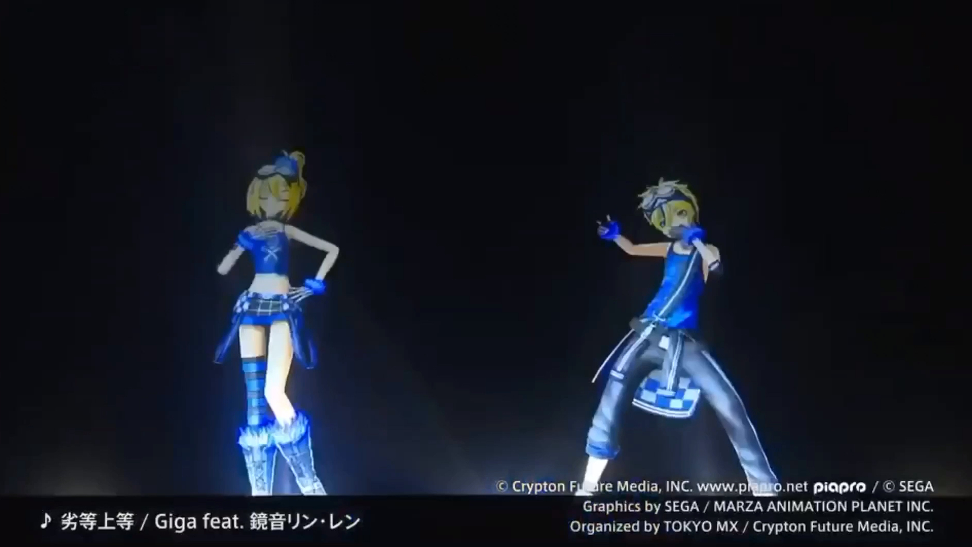 【魔法未来2018彩排录像】劣等上等-giga 镜音双子