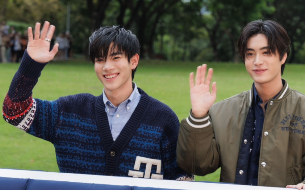 泰国五位当红明星时尚亮相朱拉隆功公园品牌活动:影后toey jarinporn