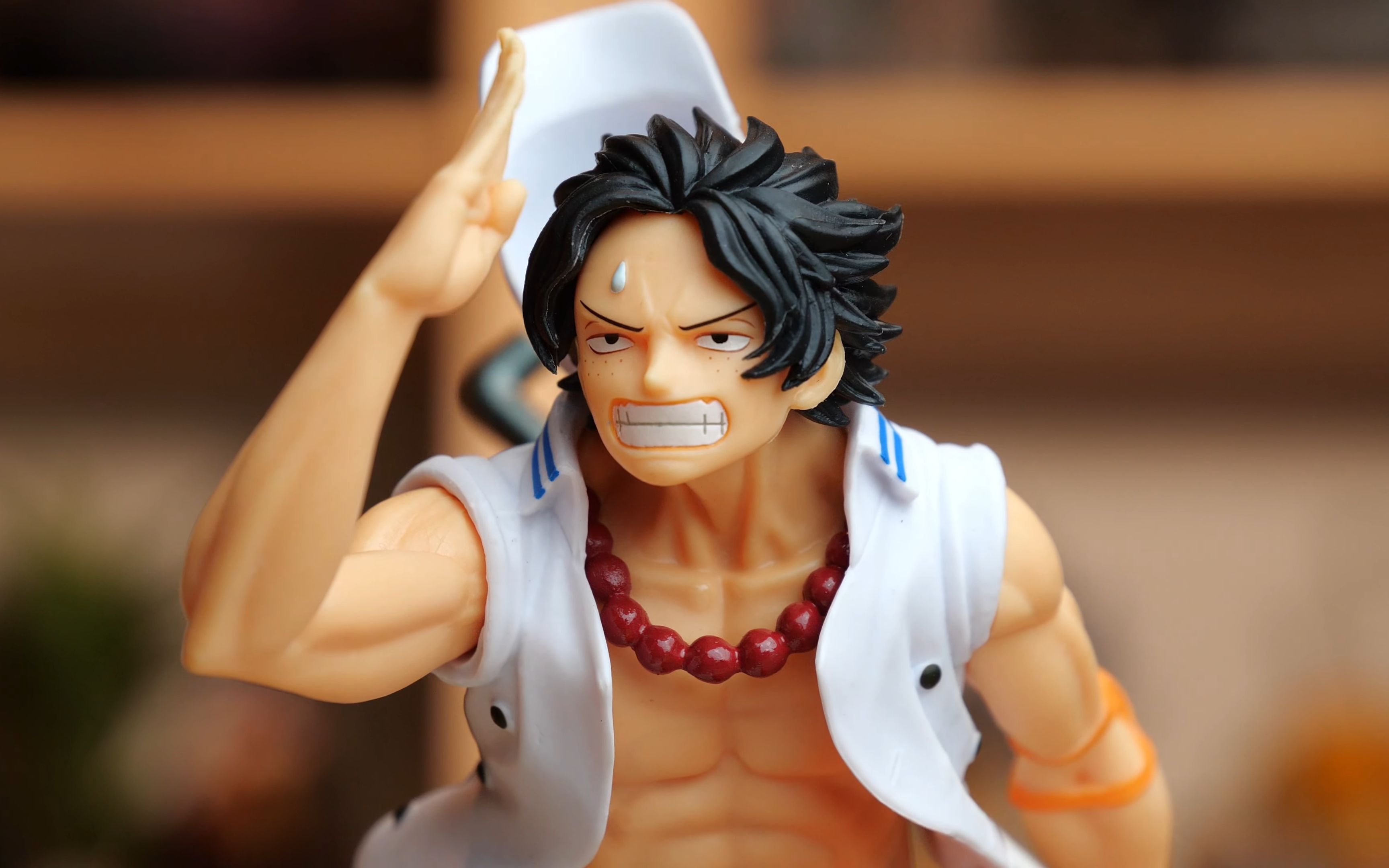 海贼王杂志尾田荣一郎梦之一枚假想海军艾斯手办高清视频公布(4k画质)