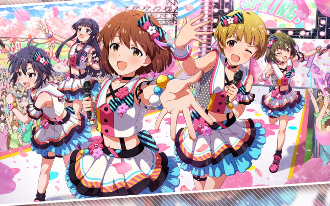 偶像大师百万现场(mltd)mv春風満帆スタ一ティング