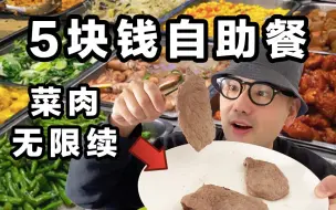 Tải video: 5欧元西班牙最便宜自助餐！有菜有肉有烧烤！无限续！