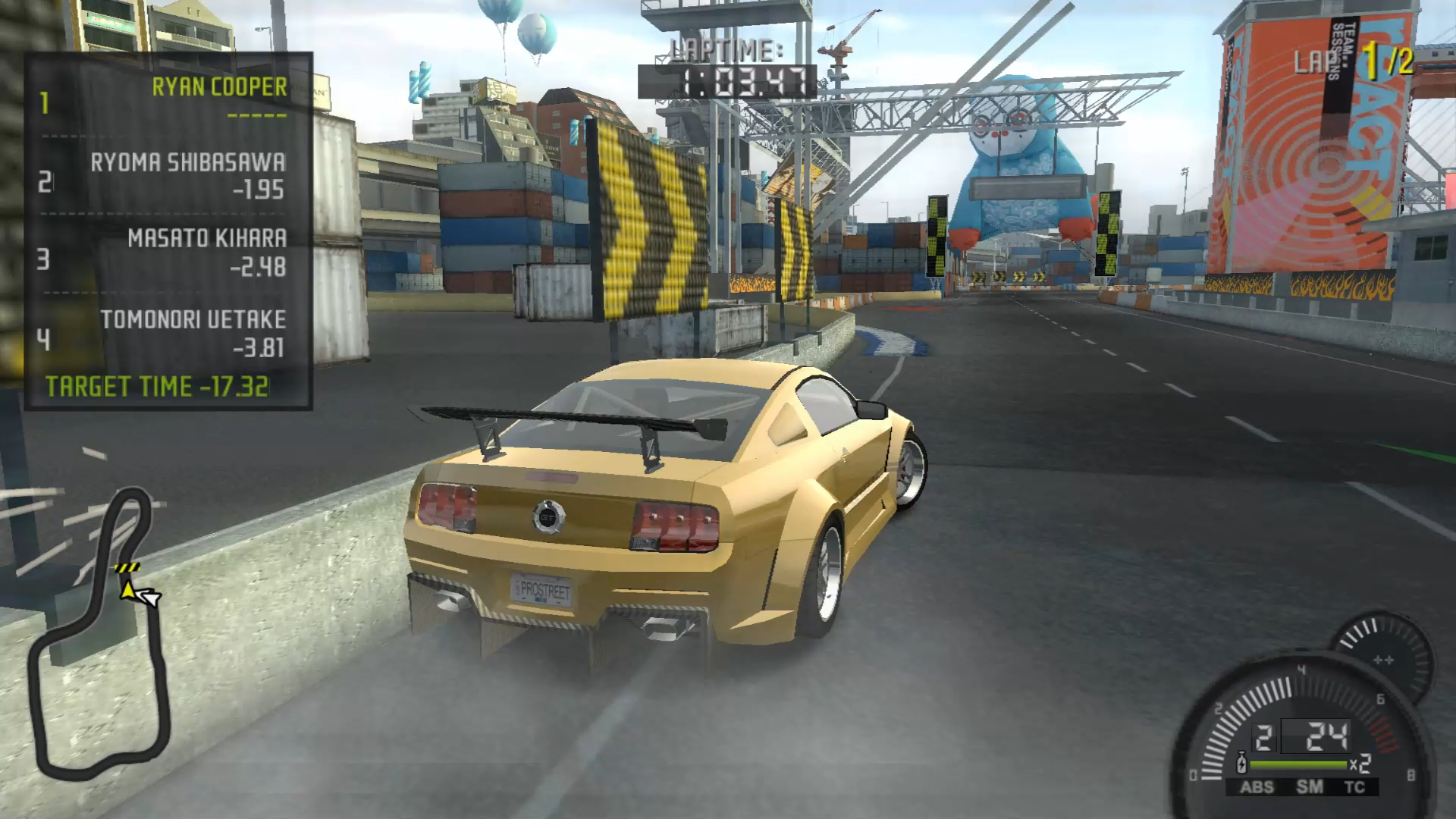 ps2 极品飞车11 街头狂飙 17 反应团队 东京 ii