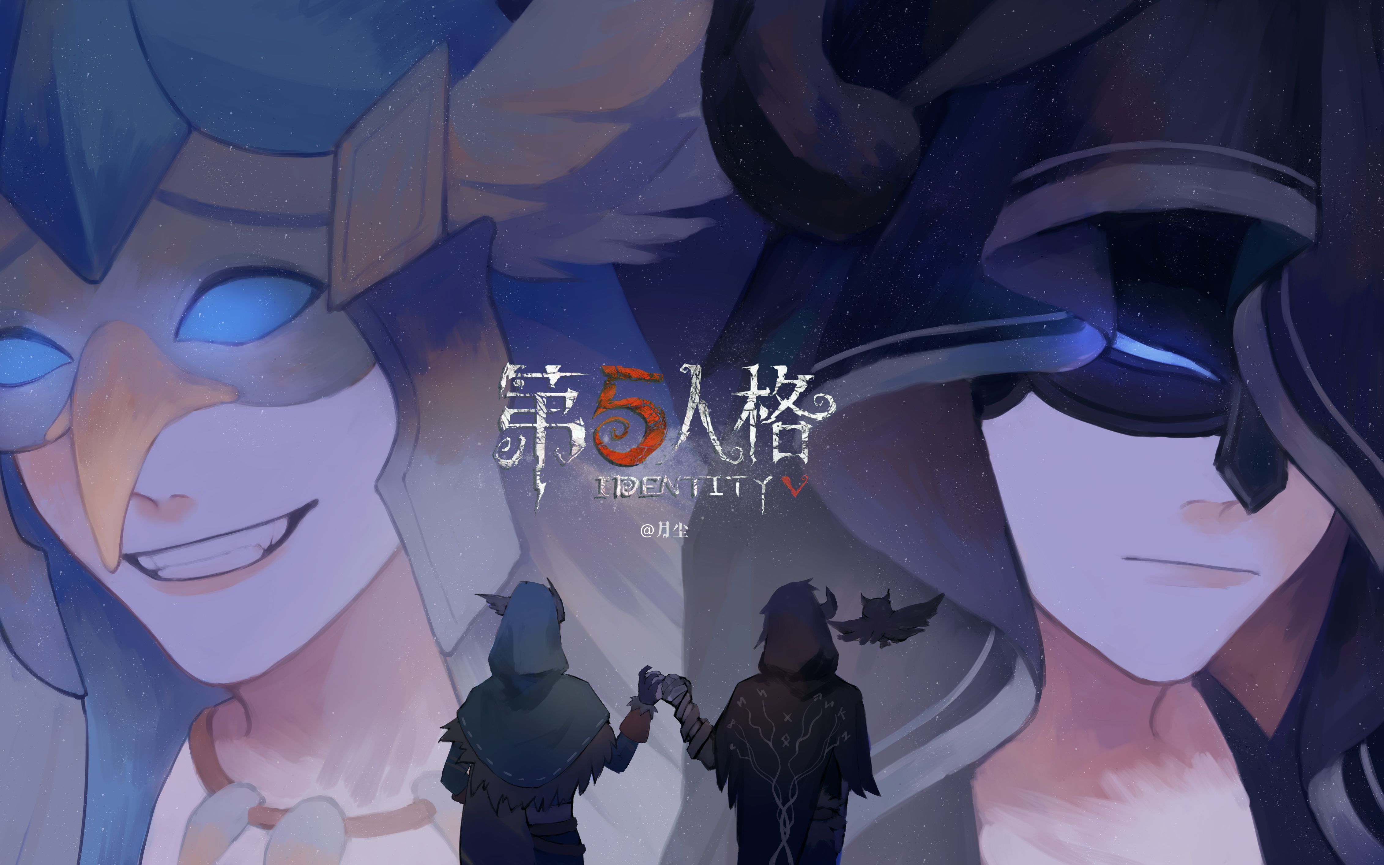 白鹰配猎人也不错