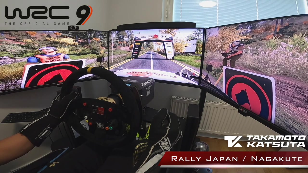 [图]WRC丰田车手 WRC9日本赛道高速飞驰 速度感拉满