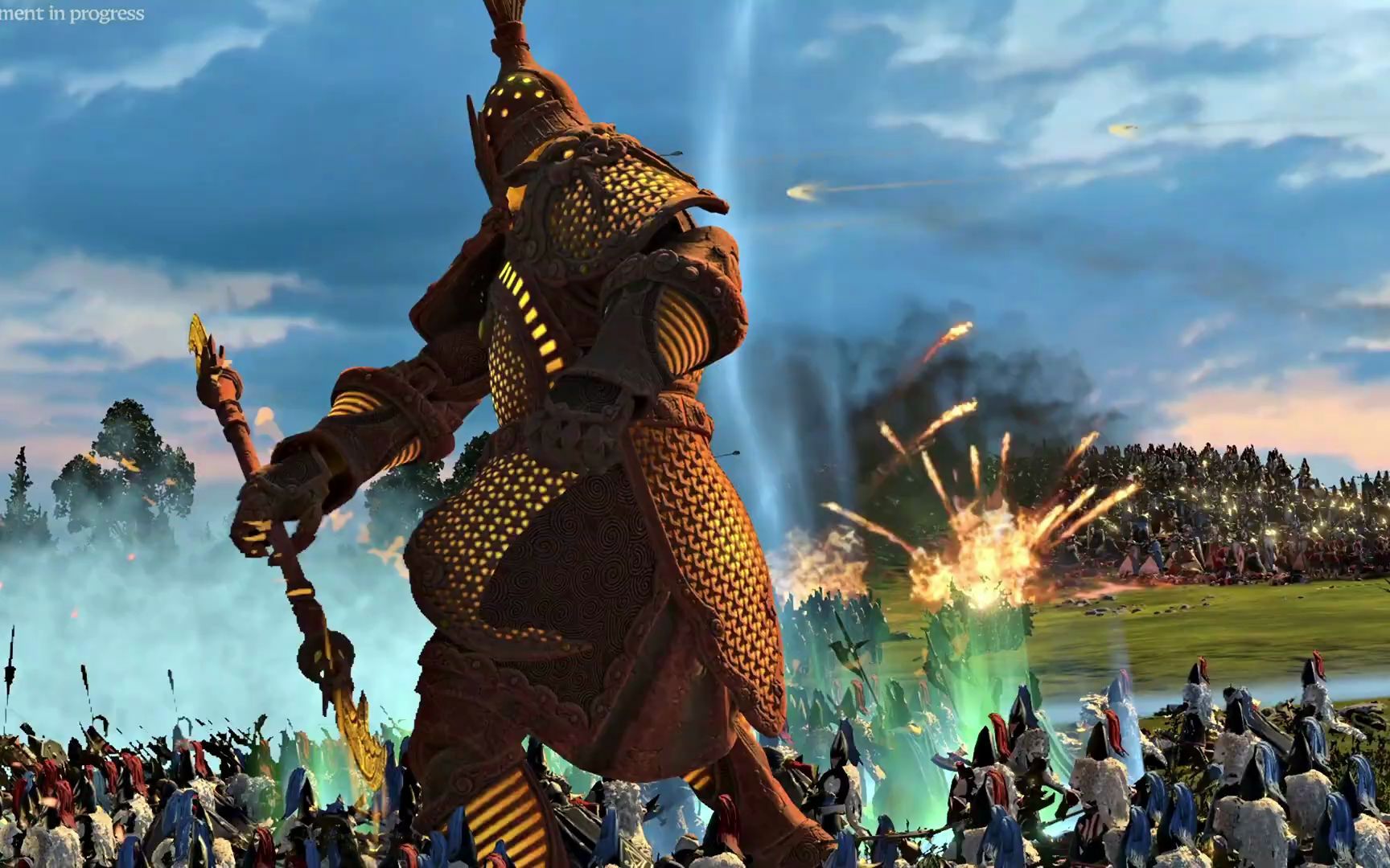 战锤3全面战争视频高精灵入寇震旦