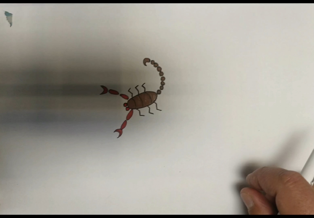 机械蝎子怎么画 凶猛图片