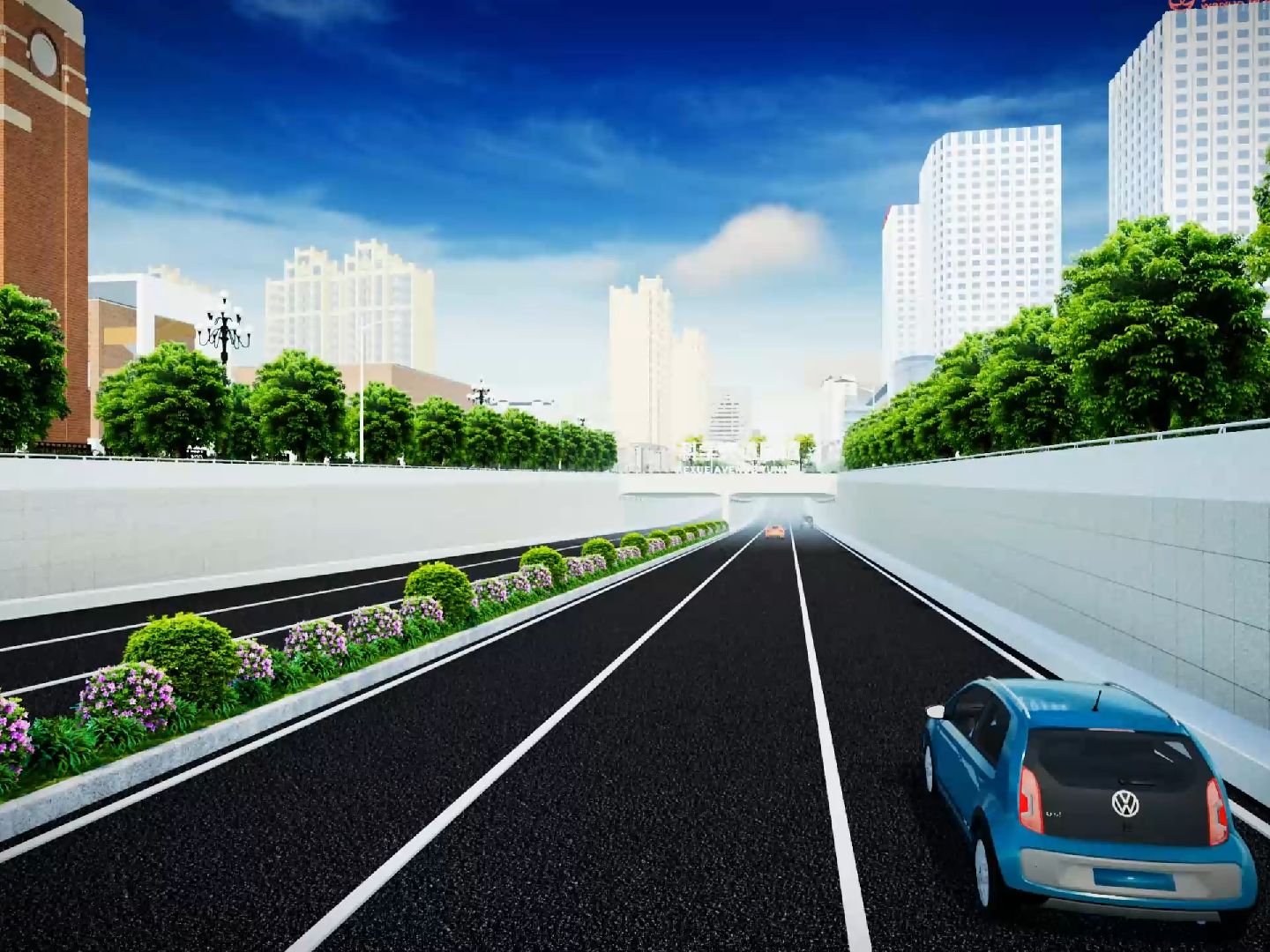 :快速搭建城市下穿隧道交叉口