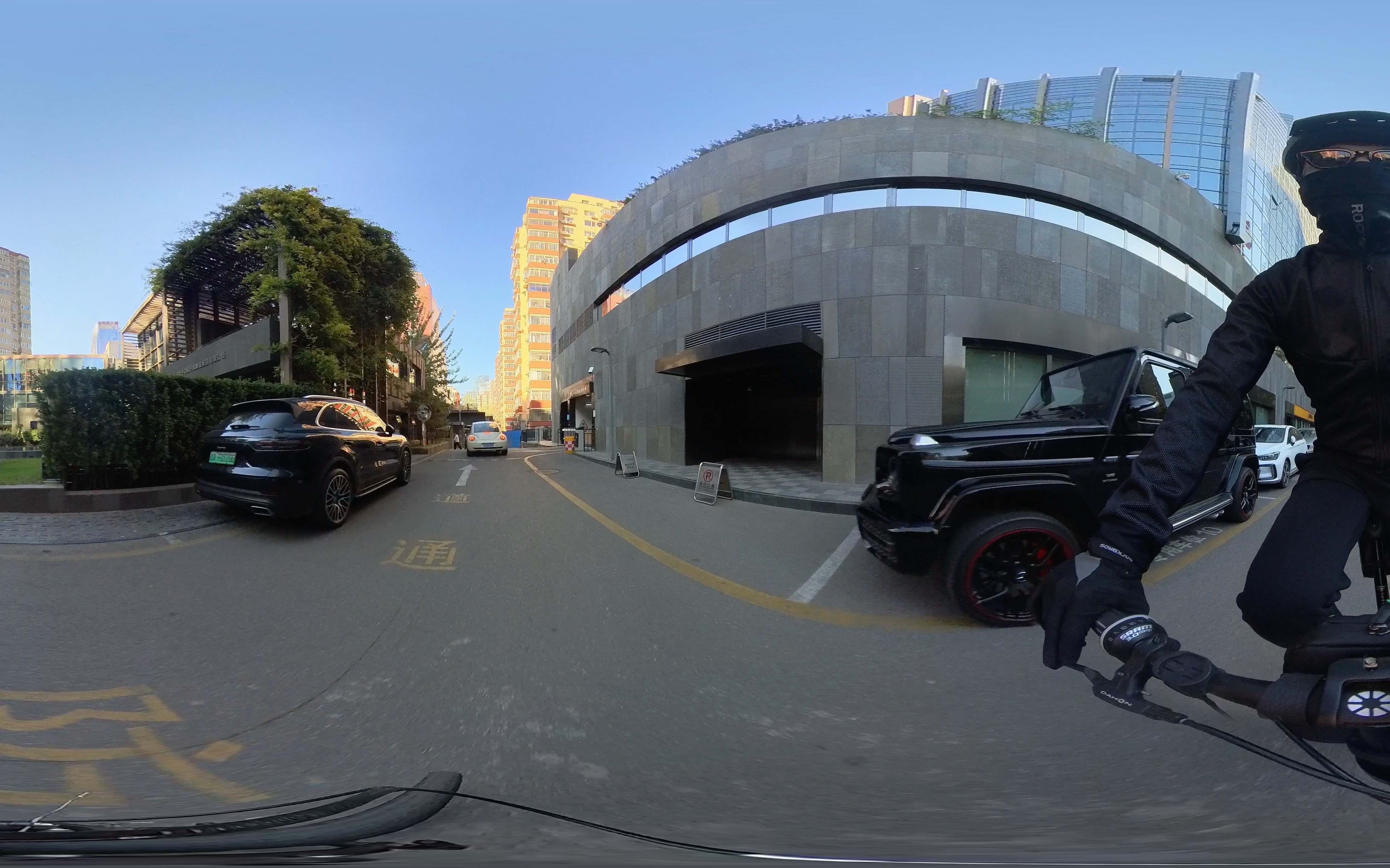 【insta360 x3全景视频】单车骑行试拍哈哈～@我是大王王 dahon大行