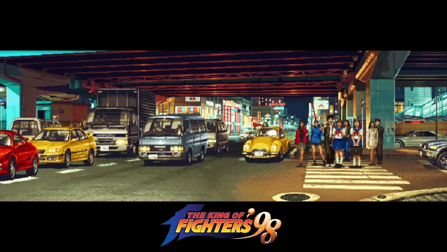 【拳皇98】全场景赏析