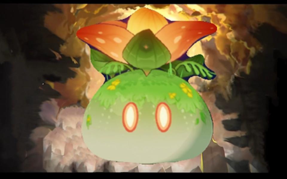 全提瓦特唯一拥有满命钟离的草史莱姆