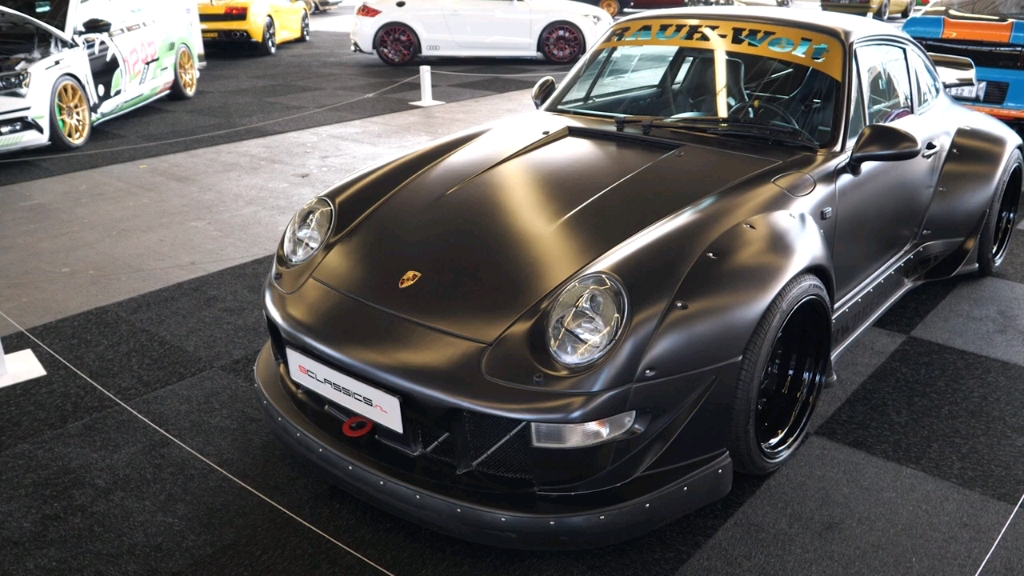 porsche 911 targa 964 in 4k