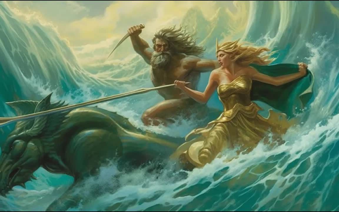 希腊神话:雅典娜与波塞冬之争 ep.