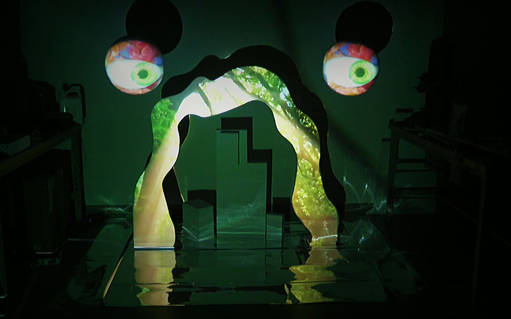 沉浸式交互投影艺术-精雕投影