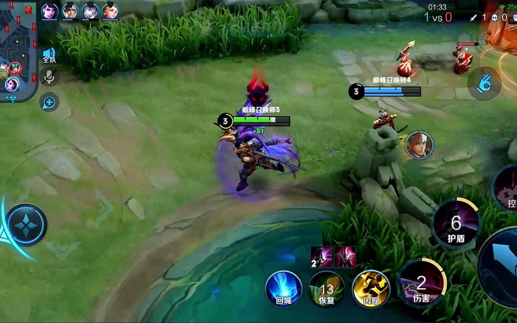 战神吕布对线蒙恬,吕布这伤害阿珂看了都惊呆了_电子竞技热门视频