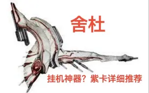 Download Video: 【Warframe】全热门武器紫卡推荐-主武器篇-舍杜