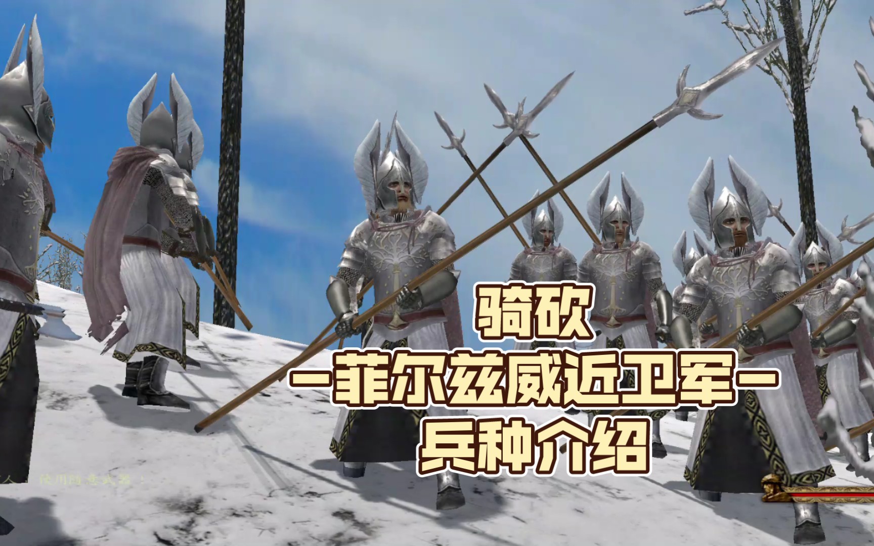骑砍-菲尔兹威近卫军-兵种介绍(潘德的预言g版)涌泉守卫
