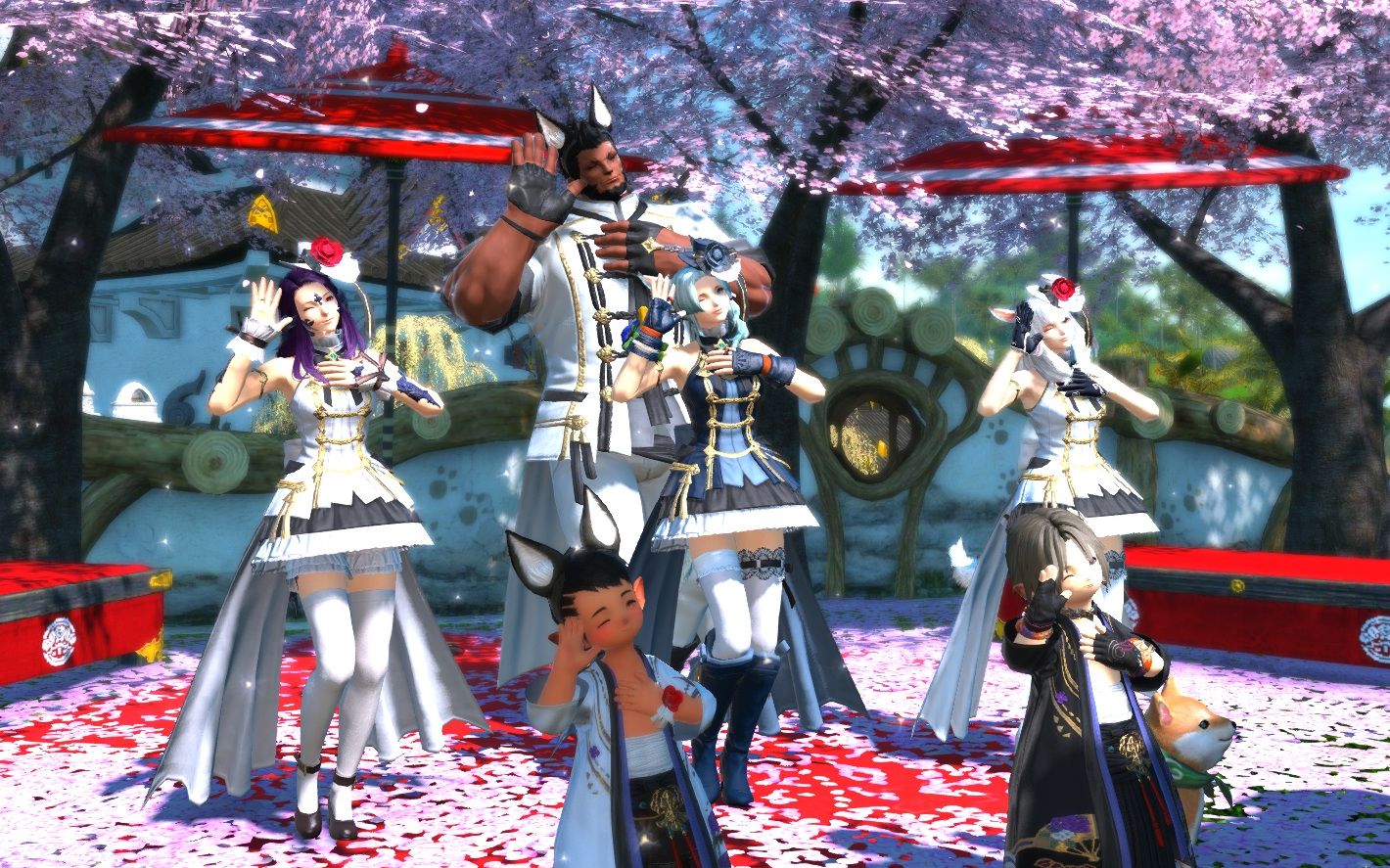 [图]#FF14# 光之爱豆！【欲于辉夜之城起舞】